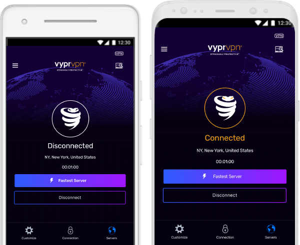 VyprVPN Android 版应用