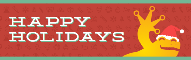 Happy Holidays from Golden Frog